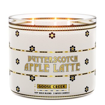 Butterscotch Apple Latte 3-Wick Candle