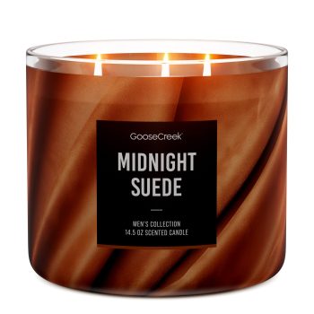 Midnight Suede 3-Wick Candle