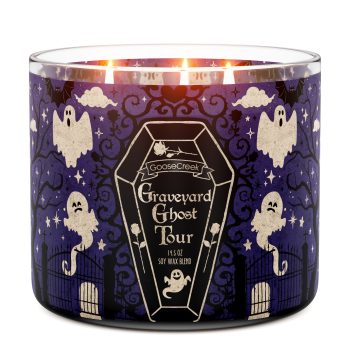 Graveyard Ghost Tour 3-Wick Candle