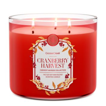 Cranberry Harvest 3-Wick Candle