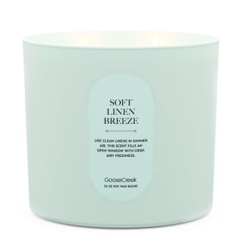 Soft Linen Breeze High Intensity 4-Wick 26oz Candle