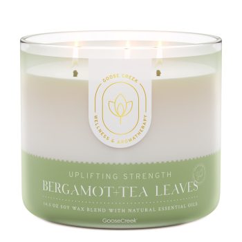 Bergamot & Tea Leaves Aromatherapy 3-Wick Candle
