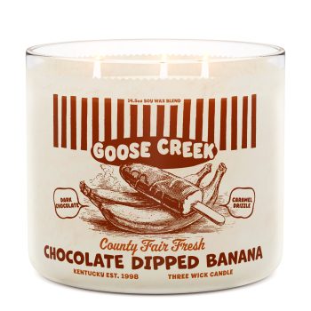 Chocolate Dipped Banana 3-Wick Candle
