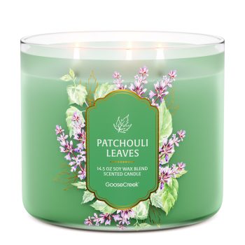 Patchouli Leaves 3-Wick Candle