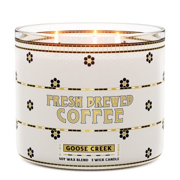 Fresh Brewed Coffee 3-Wick Candle