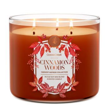 Cinnamon Woods 3-Wick Candle