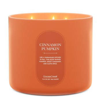 Cinnamon Pumpkin High Intensity 3-Wick 14.5oz Candle
