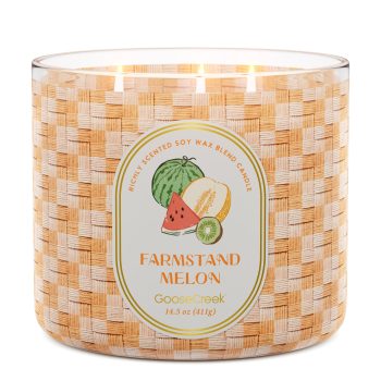 Farmstand Melon 3-Wick Candle