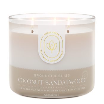 Coconut & Sandalwood Aromatherapy 3-Wick Candle