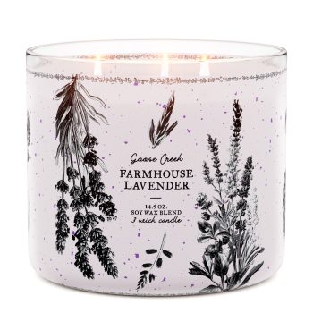 Farmhouse Lavender 3-Wick Candle