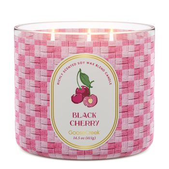 Black Cherry 3-Wick Candle